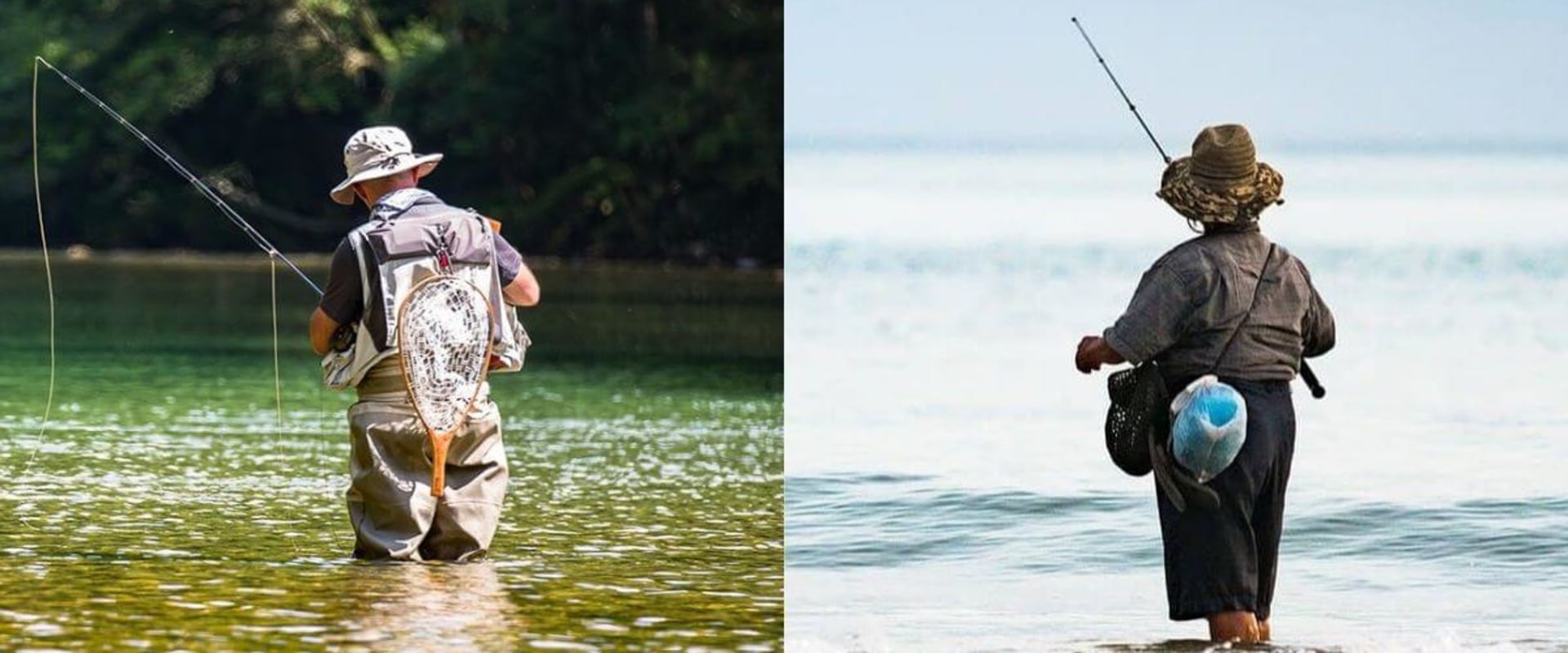 Can you use saltwater fishing rods freshwater?