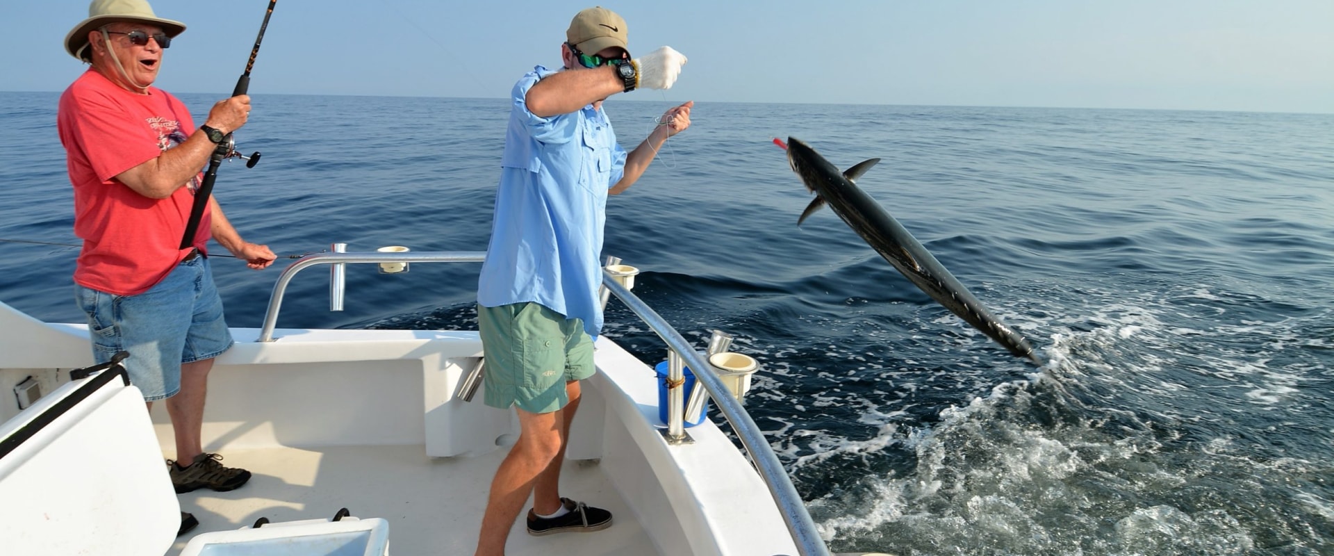 Do fishing charters provide rods?